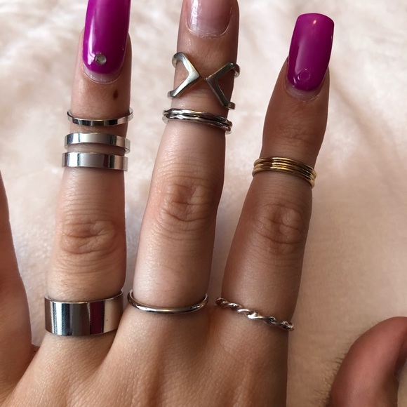Set of Midi/Mini Rings - Picture 3 of 4